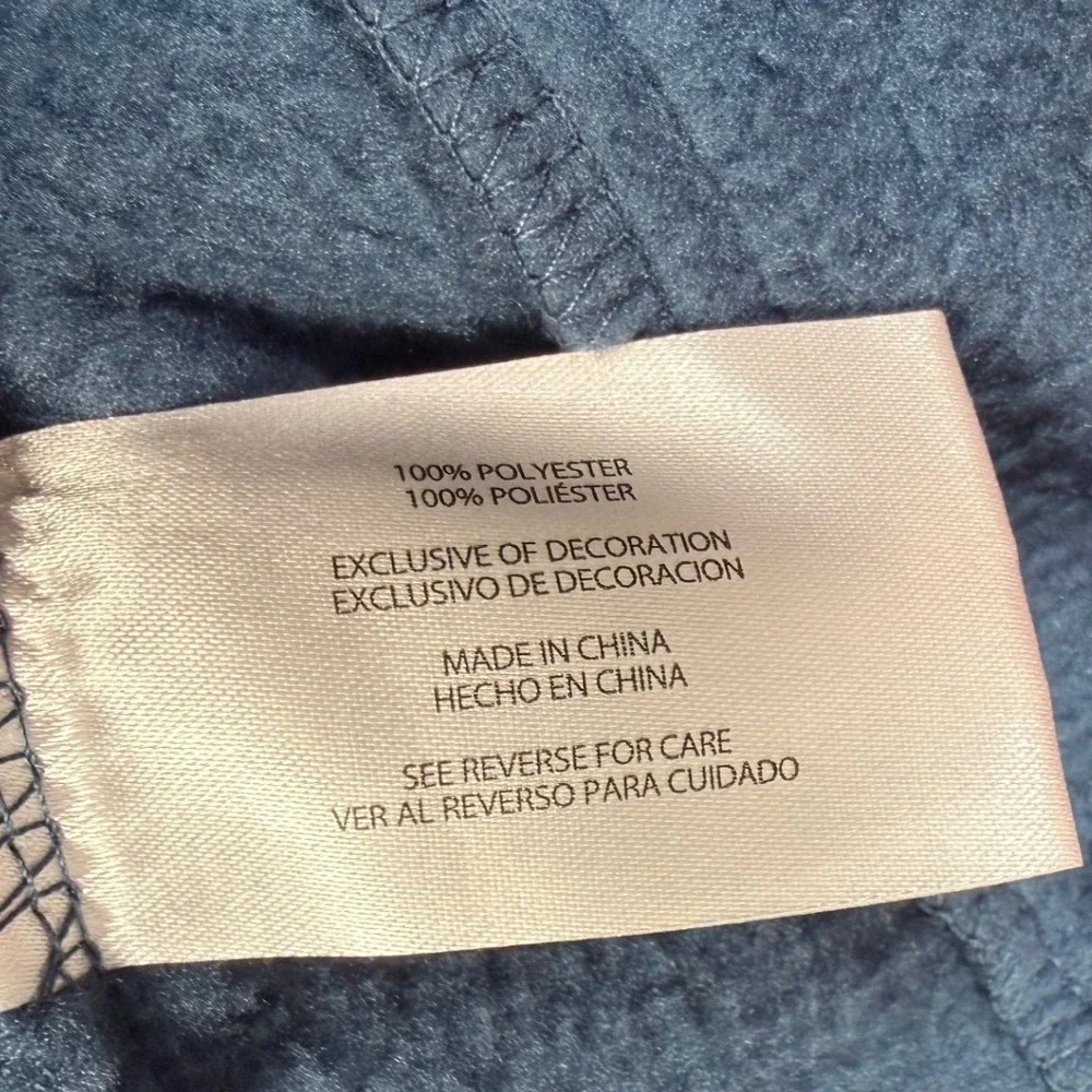 Orvis Men's Blue Fleece Full‎ Zip Jacket Classic Collection Size M Gorpcore cozy